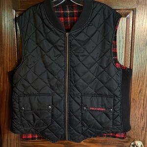 RALPH LAUREN POLO SPORT  REVERSIBLE VEST
